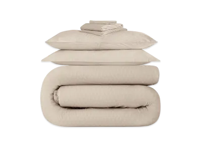 Kithmas Monogram King Size Bedding Set "Pyramid"