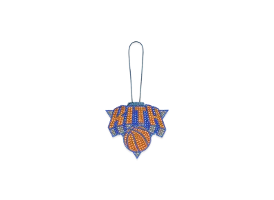 Kithmas New York Knicks Ornament with Swarovski Crystals "Clementine"