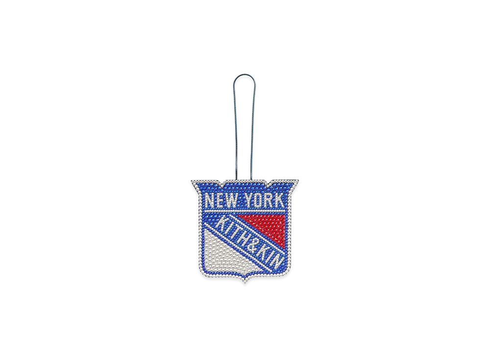 Kithmas New York Rangers Ornament with Swarovski Crystals "Cyclone"