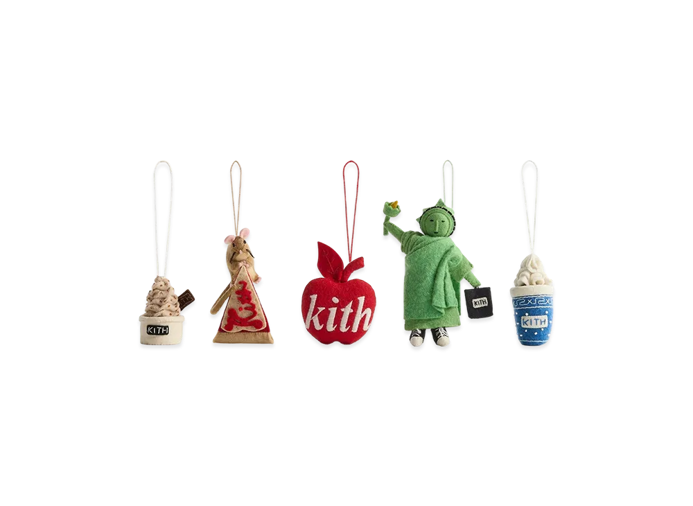 Kithmas for Craftspring NYC Ornament Set "Multi"