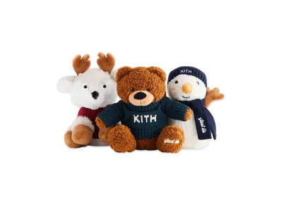 Kithmas Set of 3 Plushes "Multi"