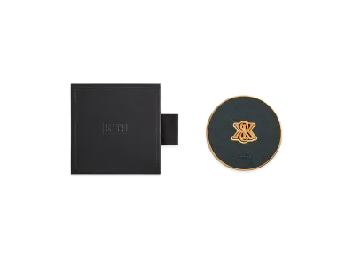 Kithmas Crest Set of 4 Leather Coasters "Stadium"