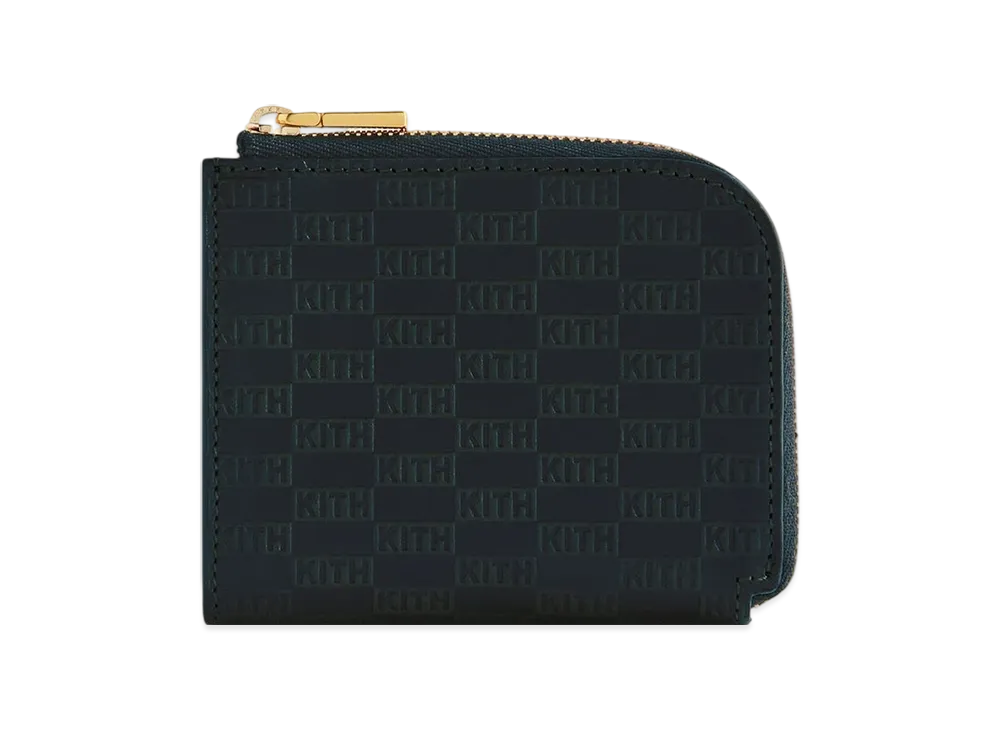 Kithmas Monogram Vachetta Zip Wallet "Equestrian"