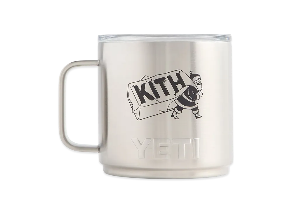 Kithmas for YETI Rambler 14oz. Stackable Mug "Stainless"