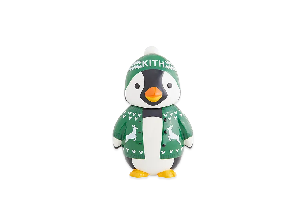 Kithmas Ceramic Penguin Cookie Jar "Conifer"
