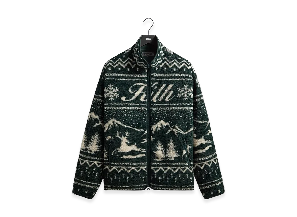 Kithmas Harper Sherpa Jacket "Stadium"