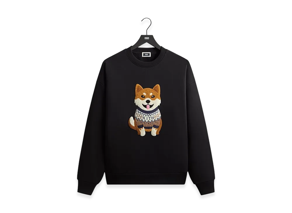 Kithmas Shiba Nelson Crewneck "Black"