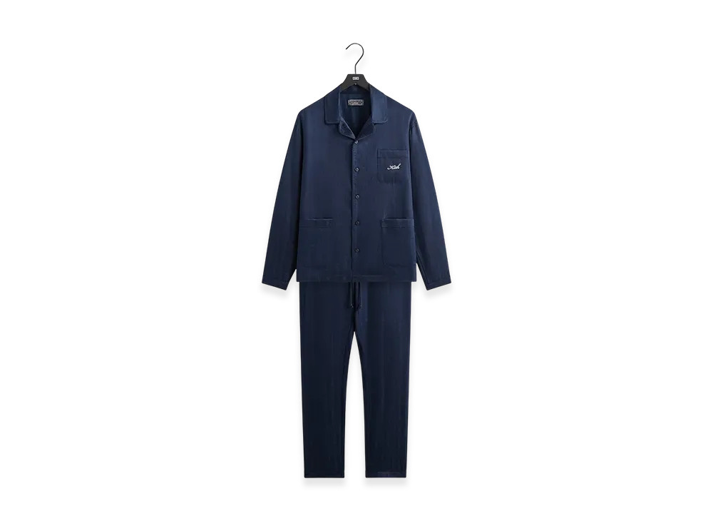 Kithmas Crest Monogram Pajama Set "Nocturnal"
