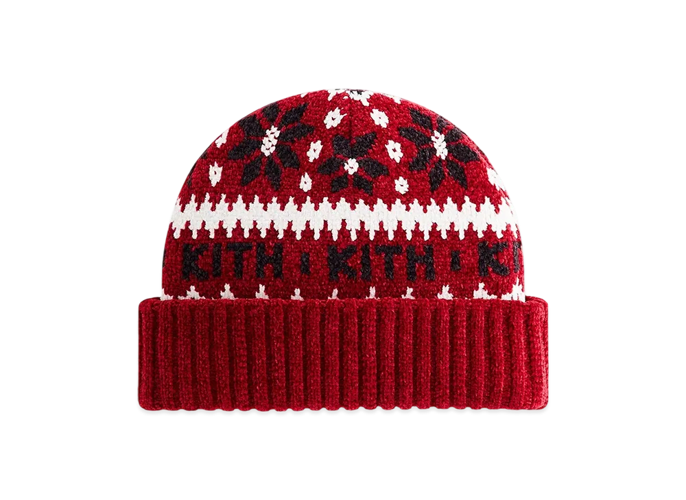 Kithmas Fair Isle Knit Mia Beanie "Allure"
