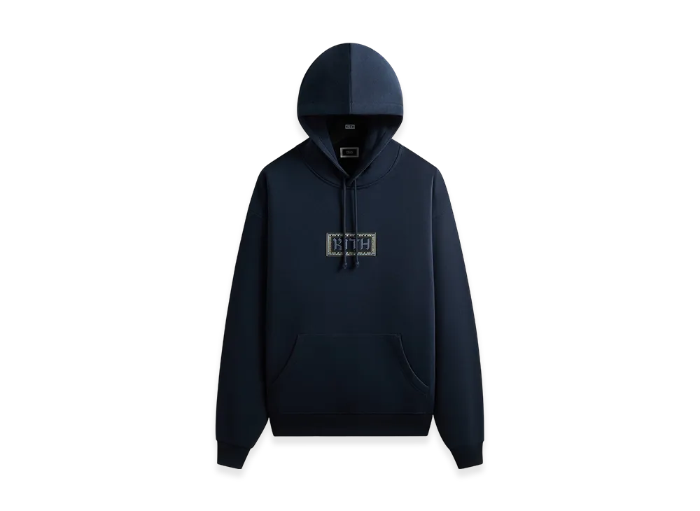 Kith Hanukkah Hebrew Nelson Hoodie "Nocturnal"