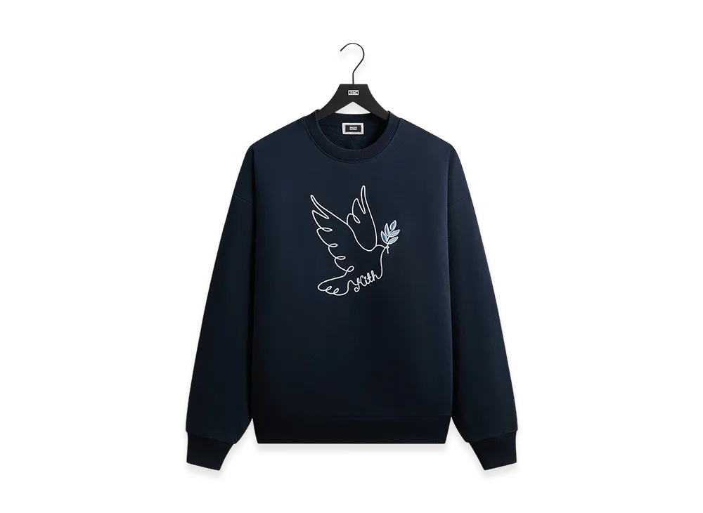 Kith Hanukkah Dove Nelson Crewneck "Nocturnal"