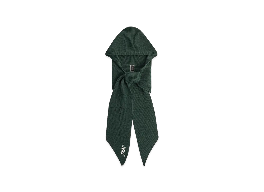 Kithmas Women Chunky Knit Hooded Scarf "Stadium"