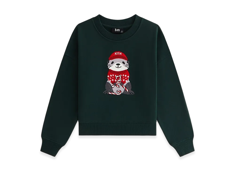 Kithmas Kids Otter Nelson Crewneck "Stadium"