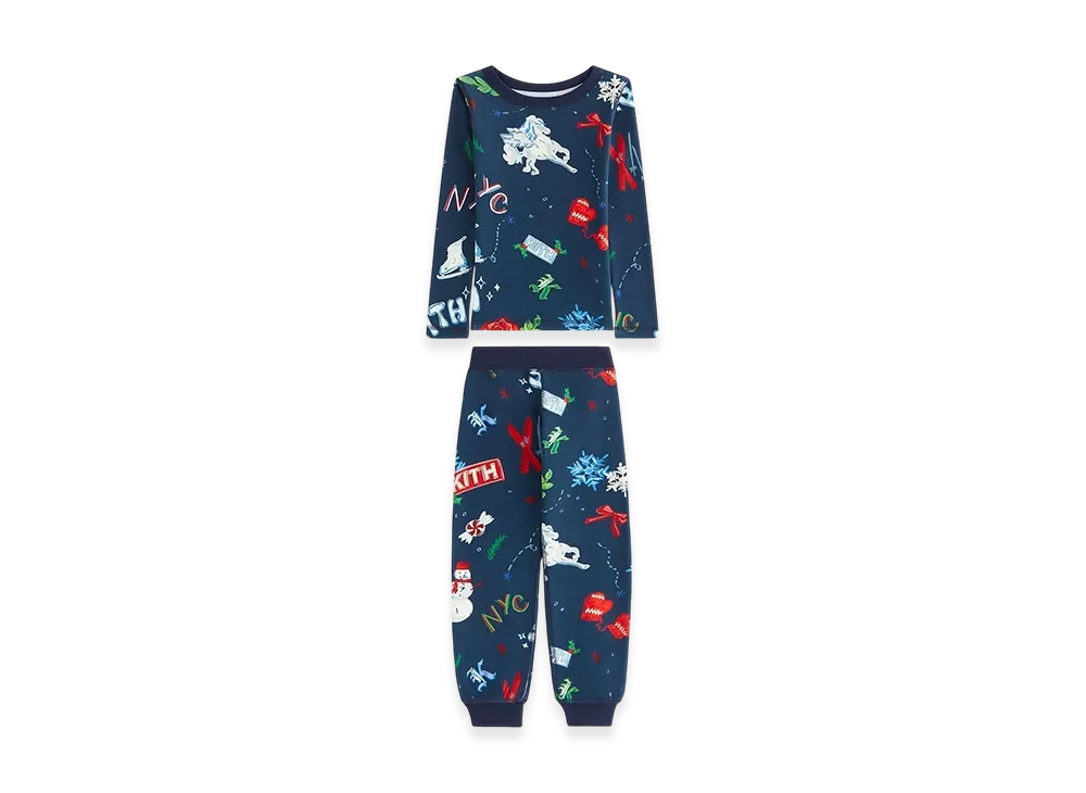 Kithmas Kids Printed Lounge Set "Nocturnal"