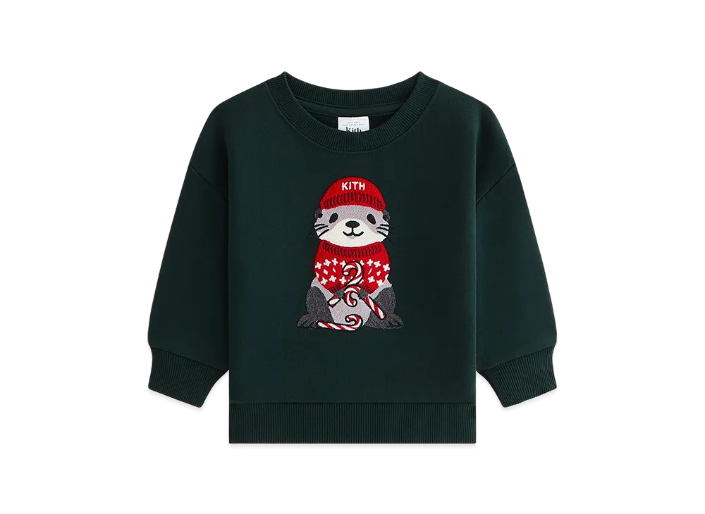 Kithmas Baby Otter Nelson Crewneck "Stadium"