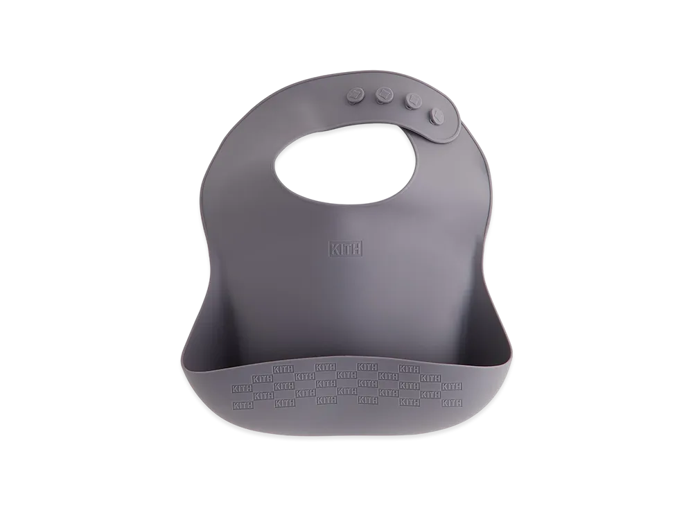 Kith Kids for Mushie Silicone Baby Bib "Hurricane"