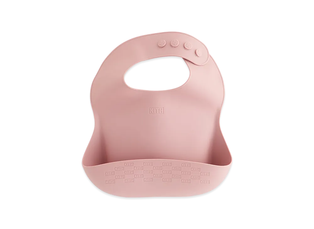 Kith Kids for Mushie Silicone Baby Bib "Dusty Quartz"