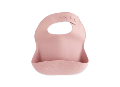 Kith Kids for Mushie Silicone Baby Bib "Dusty Quartz"