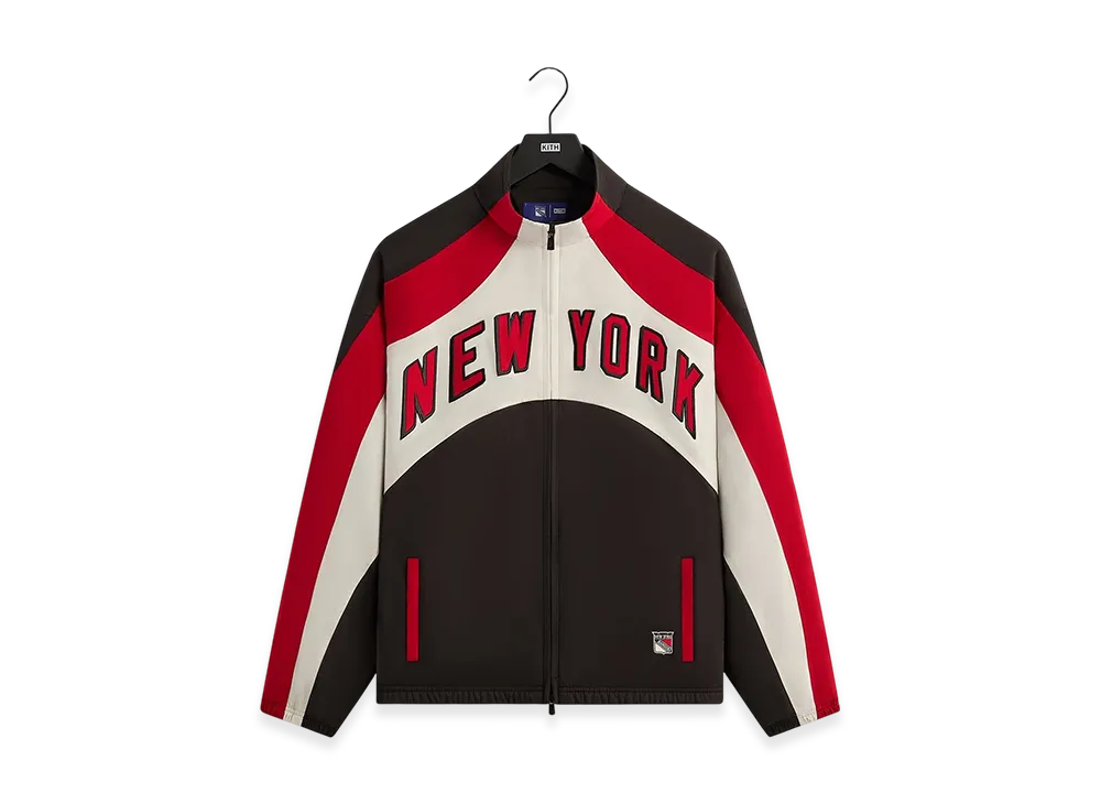 Kith x The New York Rangers August Track Jacket "Black"
