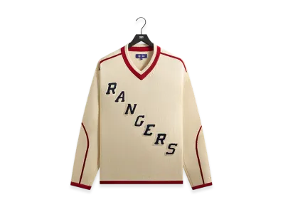 Kith x The New York Rangers Beau Sweater "Sandrift"