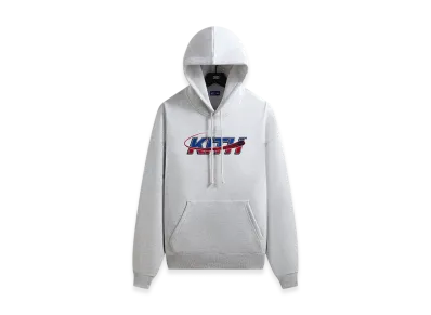 Kith x The New York Rangers Slap Shot Vintage Nelson Hoodie "Light Heather Grey"