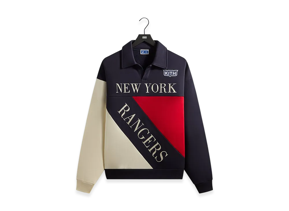 Kith x The New York Rangers Centennial Nelson Rugby "Ink"