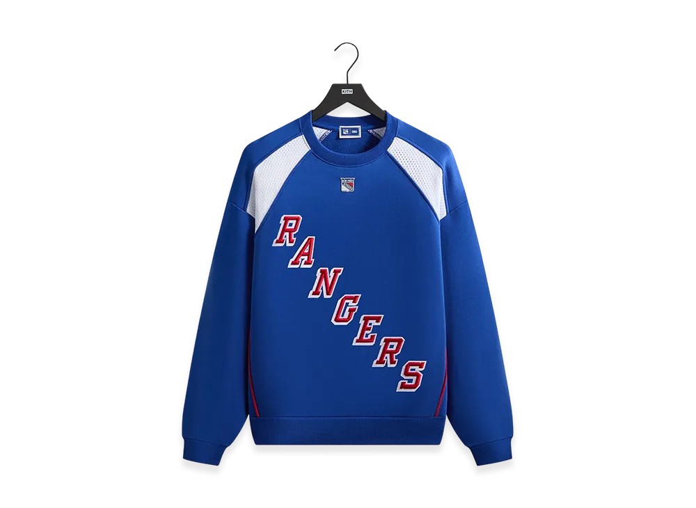 Kith x The New York Rangers Classic Nelson Crewneck "Cyclone"