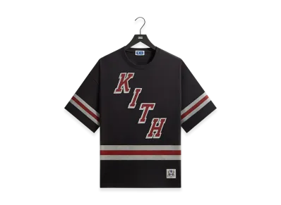 Kith x The New York Rangers Retro Centennial Bishop Tee "Black"
