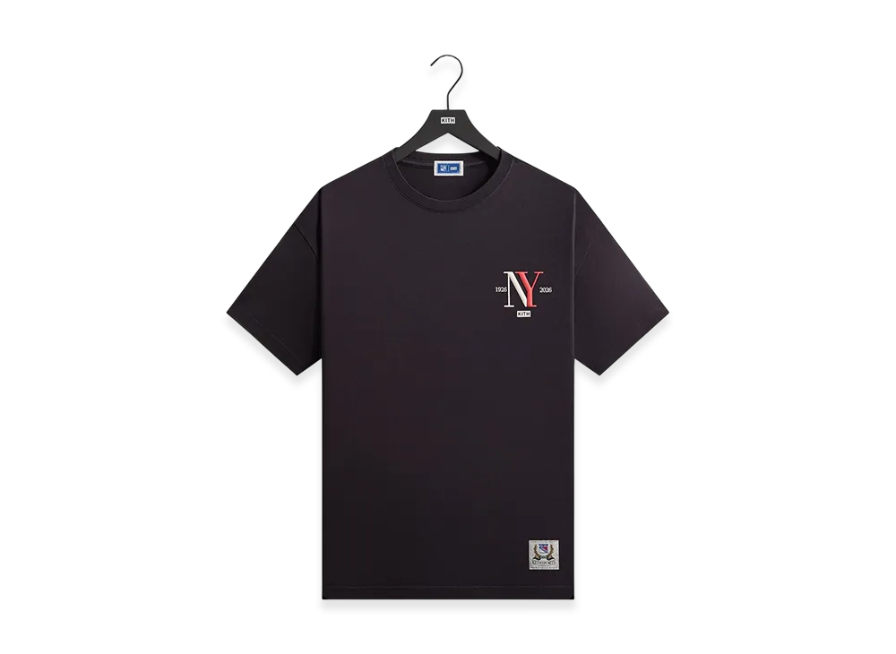 Kith x The New York Rangers Stanley Cup Vintage Tee "Ink"