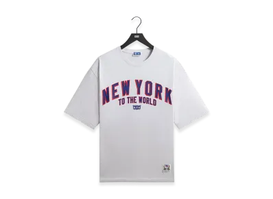 Kith x The New York Rangers New York Vintage Jones Tee "Light Heather Grey"