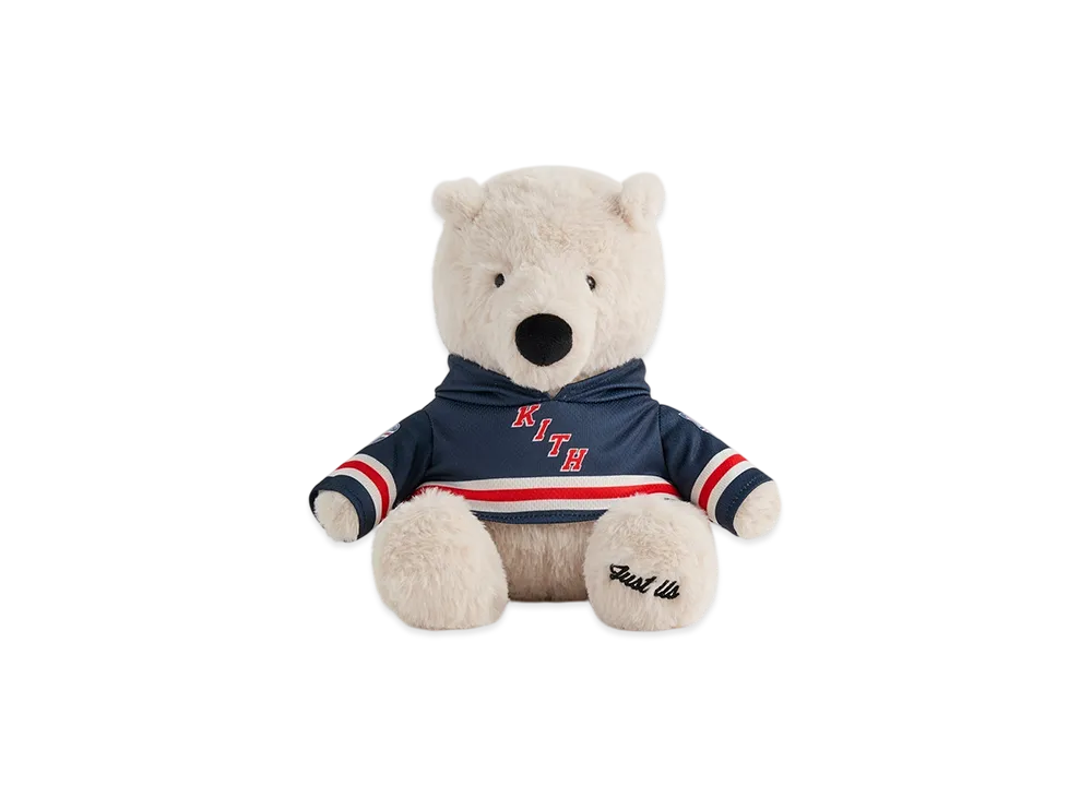 Kith x The New York Rangers Polar Bear Plush "Nocturnal"