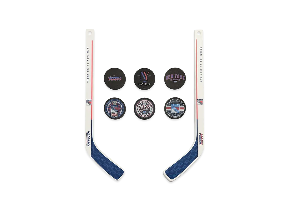 Kith x Inglasco x The New York Rangers 8-Pack Action Set "Multi"