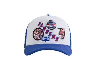 Kith x New Era x The New York Rangers 9FORTY Poly Foam Trucker Hat "Cyclone"