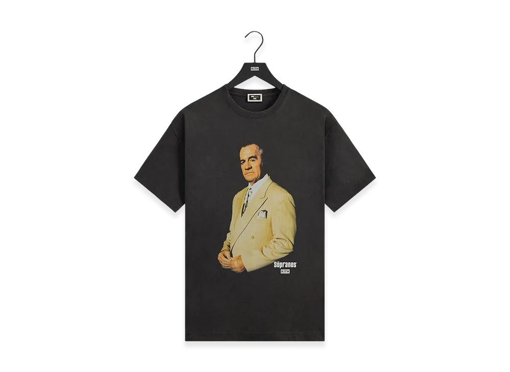 Kith x The Sopranos Paulie Vignette Vintage Tee "Black"