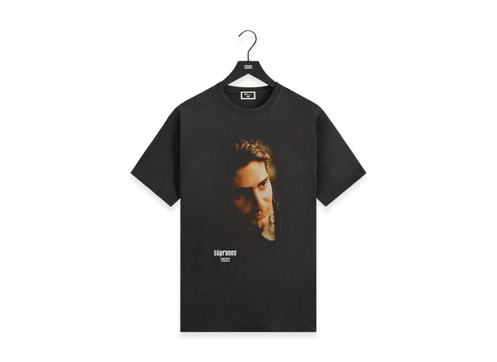 Kith x The Sopranos Christopher Vignette Vintage Tee "Black"