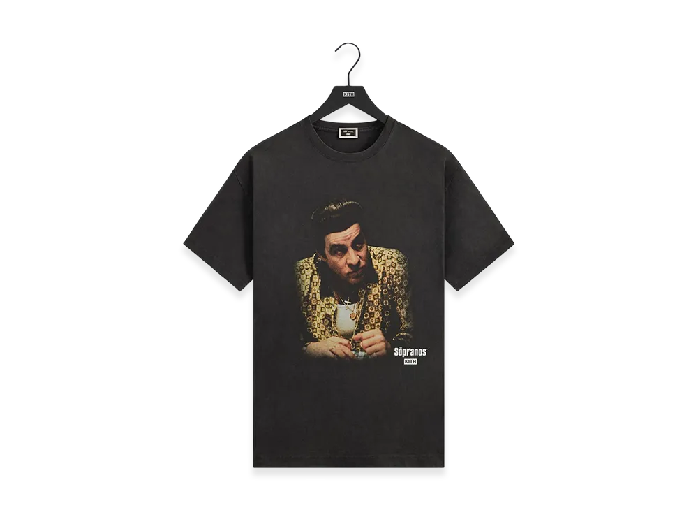 Kith x The Sopranos Silvio Vignette Vintage Tee "Black"