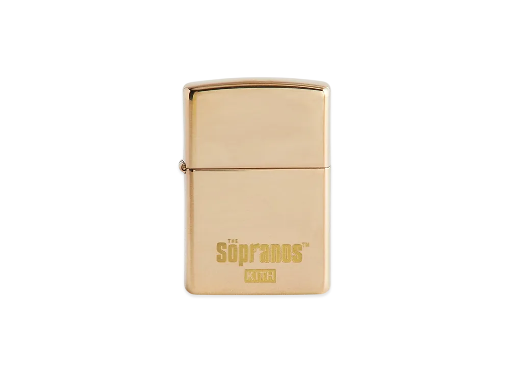 Kith x The Sopranos Zippo Lighter "Gold"
