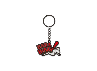 Kith x The Sopranos Bada Bing Keychain "Black"