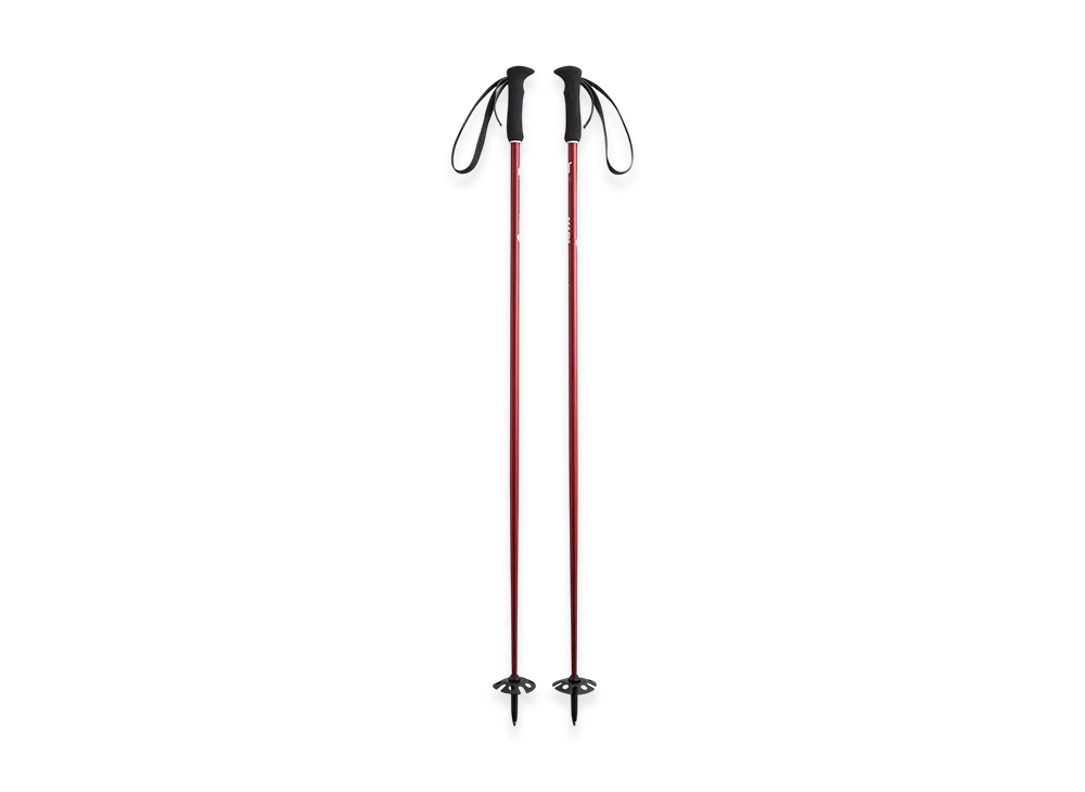 Kith x Nordica Freeride Pro Ski Poles "Red"