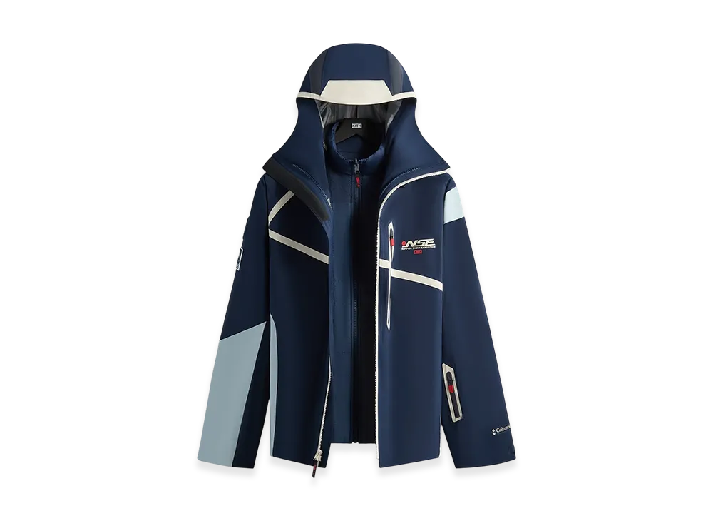 Kith x Columbia 3L Ski Interchange Jacket "Nocturnal"