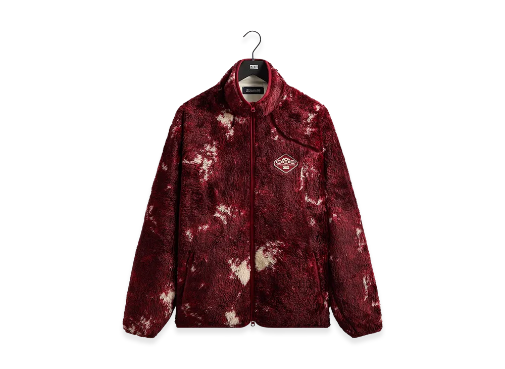 Kith x Columbia Ice Dye Sherpa Harper Jacket "Verge"