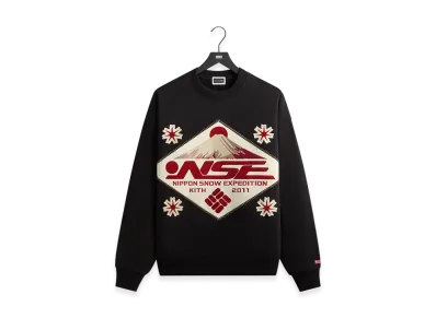 Kith x Columbia Patch Crewneck "Black"