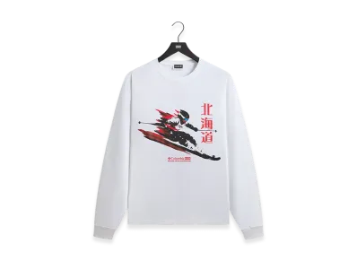Kith x Columbia Skier Vintage Long Sleeve Tee "White"