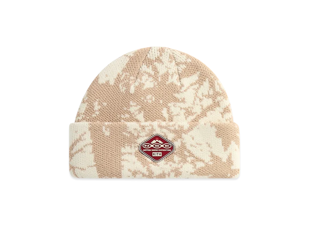 Kith x Columbia Jacquard Cuff Beanie "Veil"