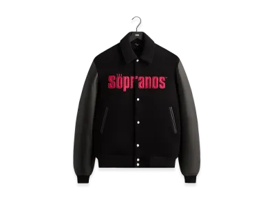 Kith x The Sopranos Varsity Jacket "Black"