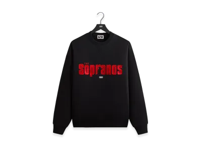 Kith x The Sopranos Main Logo Nelson Crewneck "Black"
