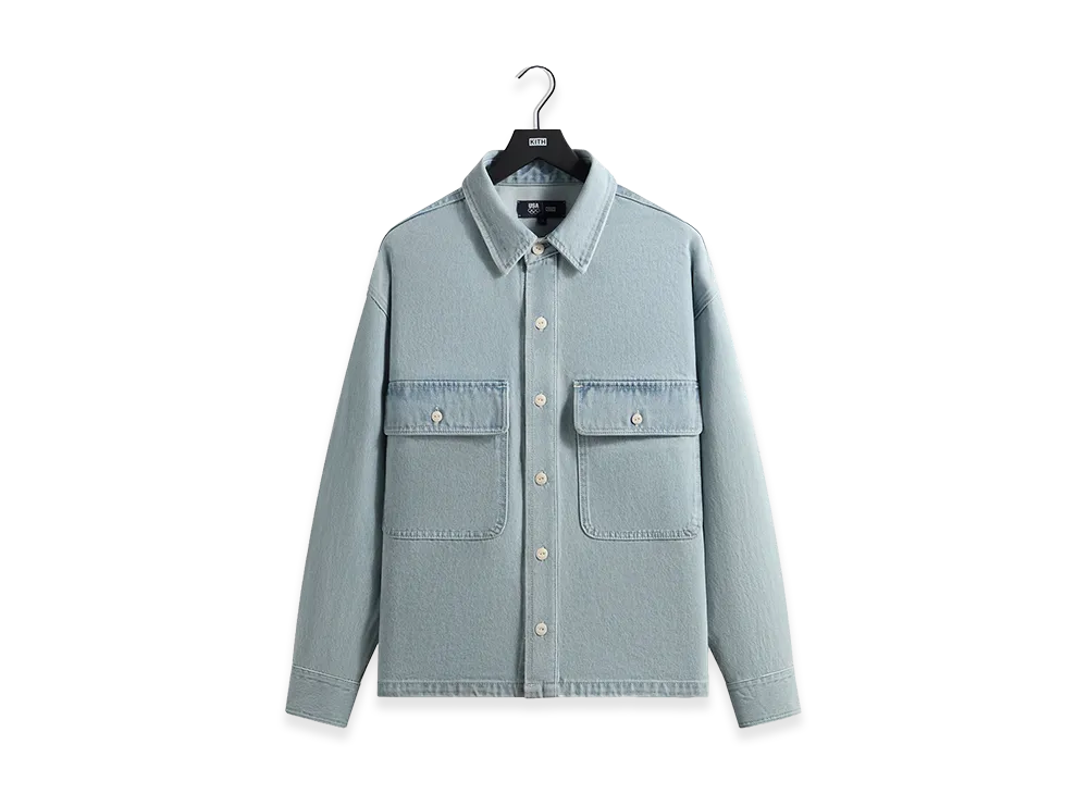 Kith x Team USA Henson Shirt "Light Indigo"