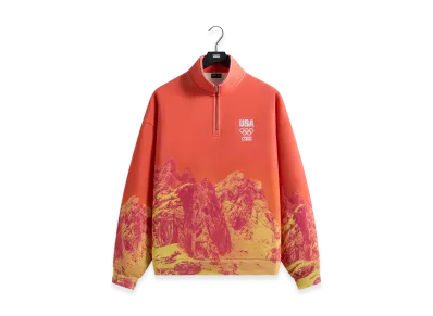 Kith x Team USA Winter Mountain Quarter Zip "Citrine"