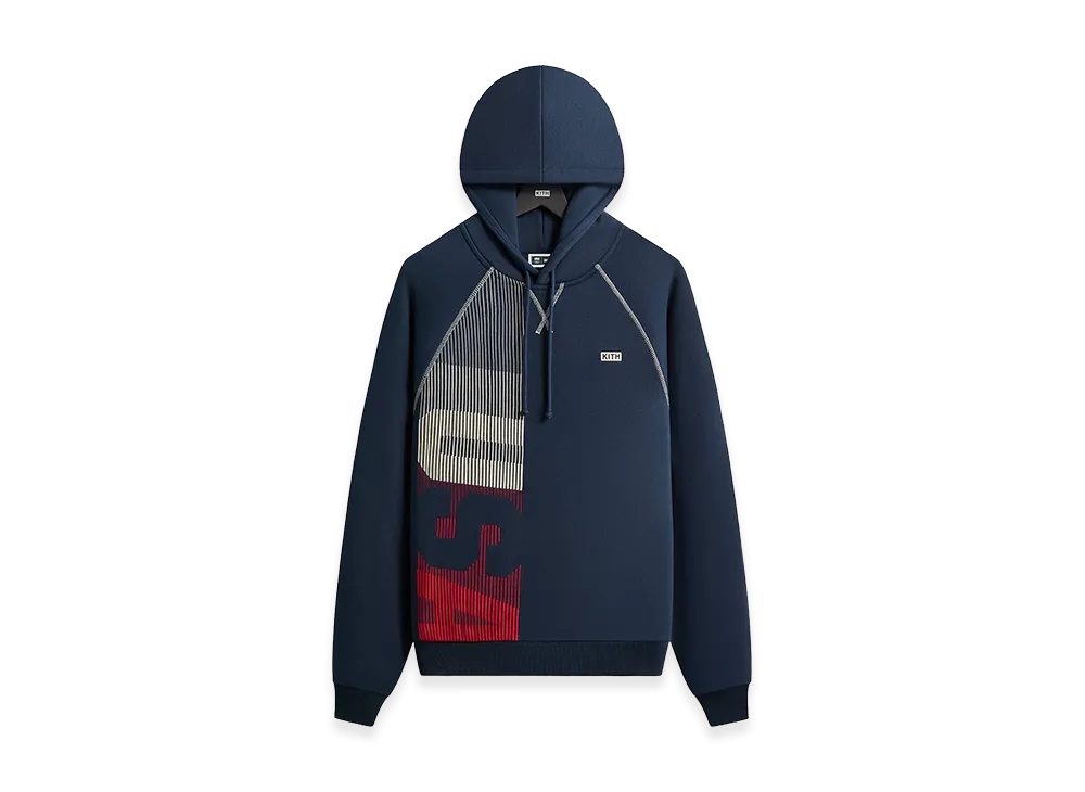 Kith x Team USA Olympic Raglan Nelson Hoodie "Nocturnal"