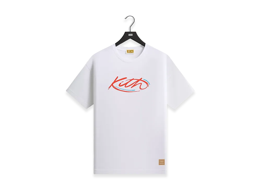 Kith x Olympics Heritage Albertville Tee "White"